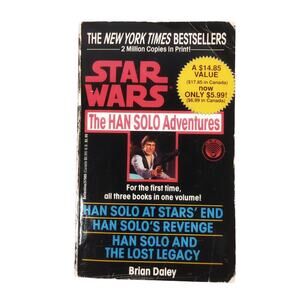 Star Wars Han Solo Adventures Brian Daley 1992 First Ballantine Edition Sci-Fi